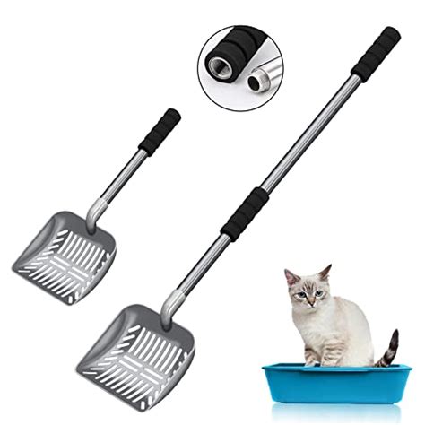 best cat litter scoop|long handle cat litter scooper.